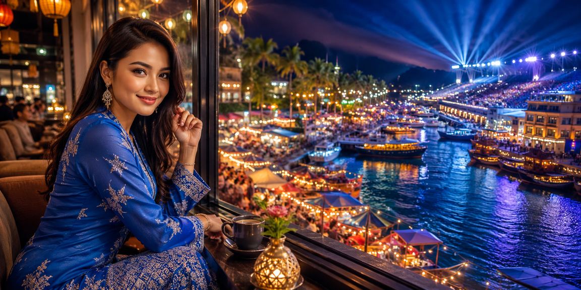 Hiburan kasino Malaysia dengan baju kurung